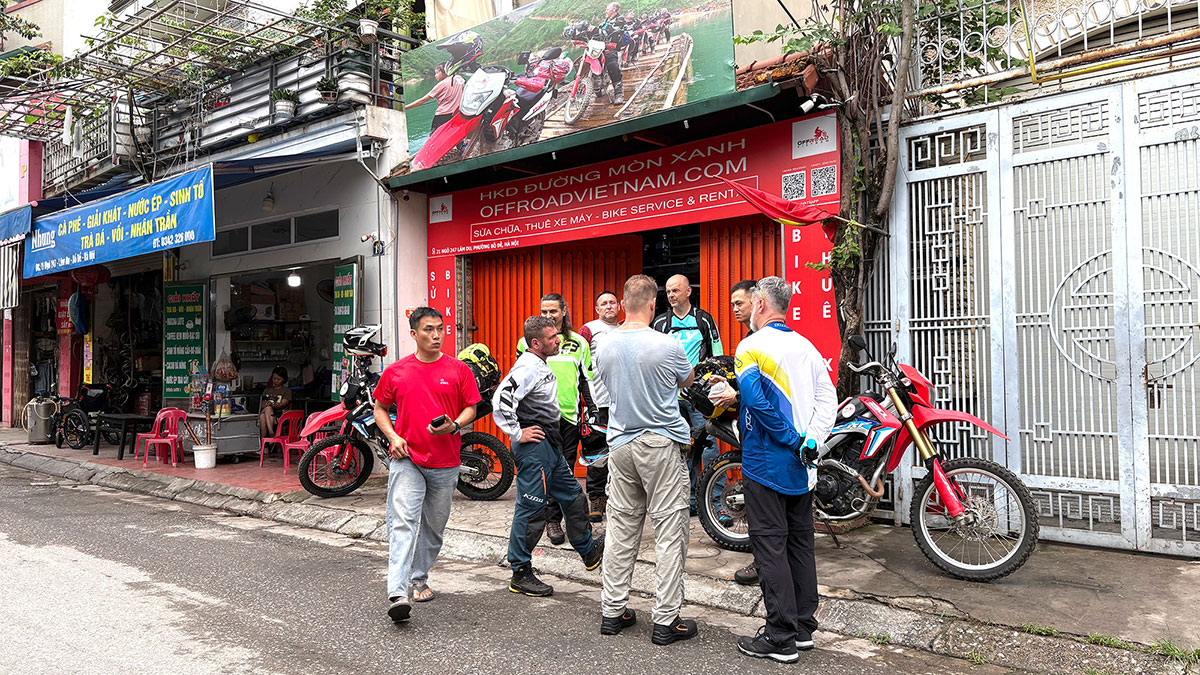 Motorbike Vietnam Tours - Contact Us: Office location on Google Maps from April 2026. Shop photo.